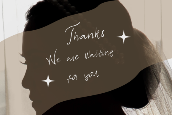 Wedding Song Font Poster 10
