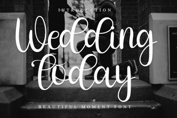 Wedding Today Font Poster 1