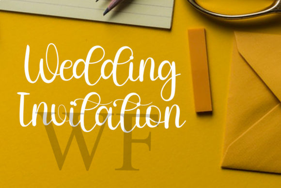 Wedding Today Font Poster 4