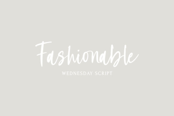 Wednesday Font Poster 7