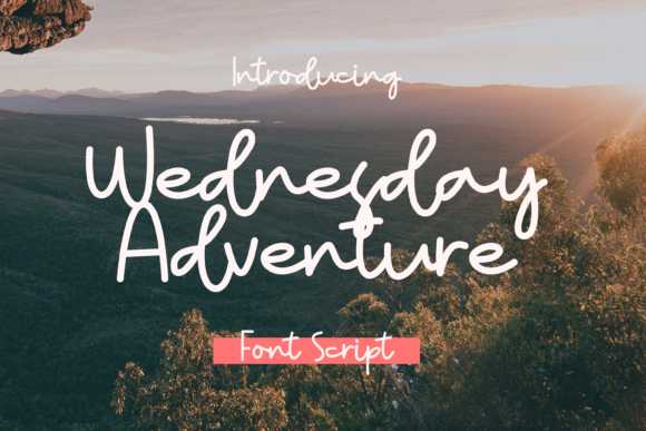 Wednesday Adventure Font Poster 1