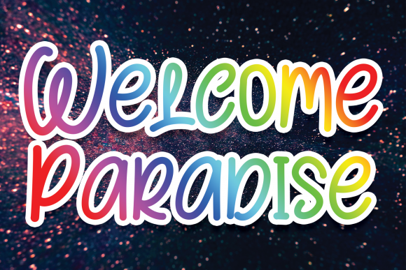 Welcome Paradise Font