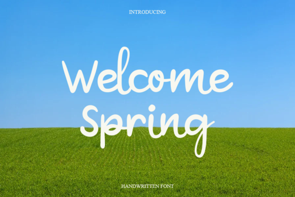 Welcome Spring Font