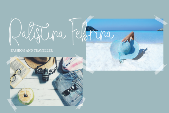 Welcome Summer Font Poster 3