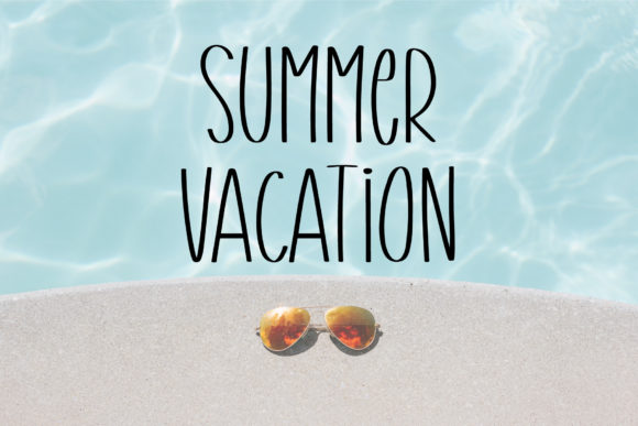 Welcome Summer Font Poster 6