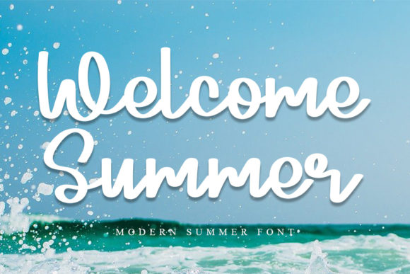 Welcome Summer Font