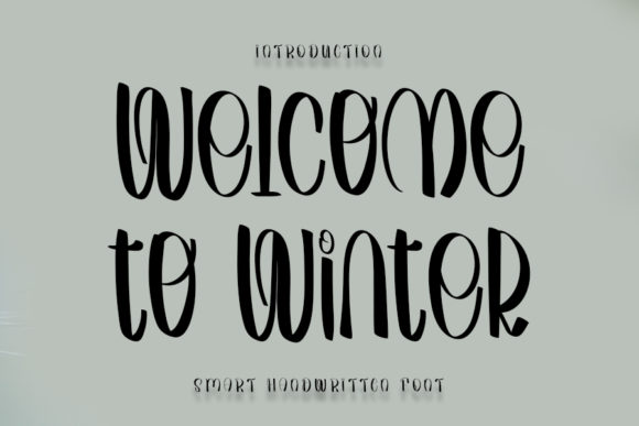 Welcome to Winter Font