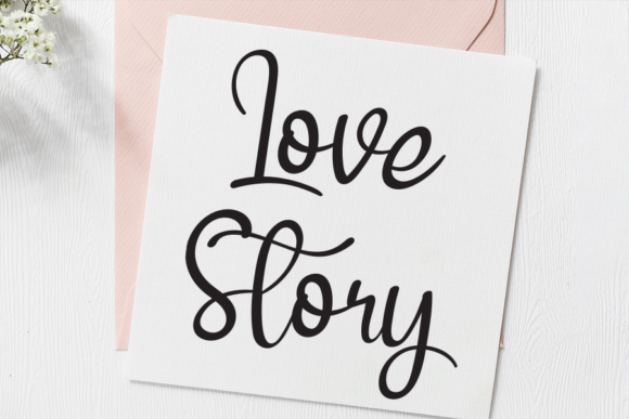 Welcome Valentine Font Poster 3