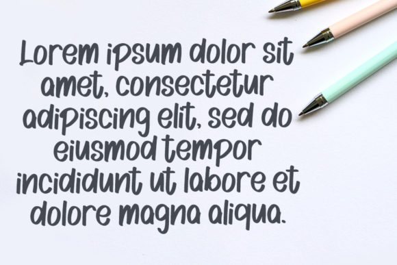 Well Done Font Poster 2