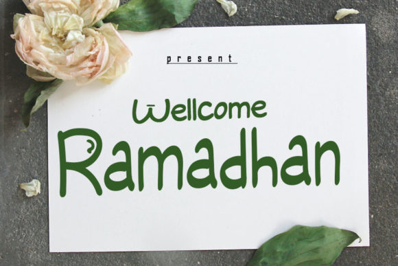 Wellcome Ramadhan Font Poster 1