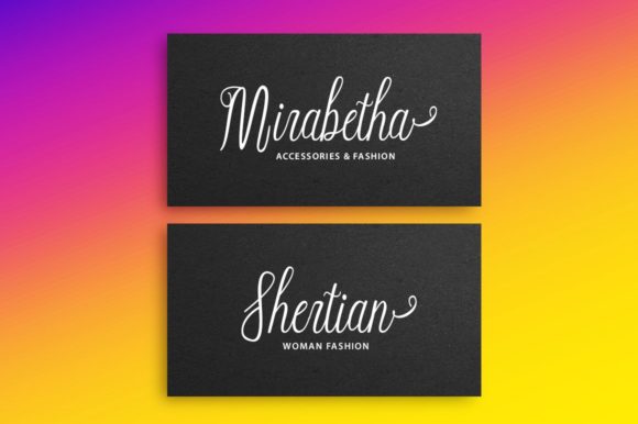 Werdhian Font Poster 4
