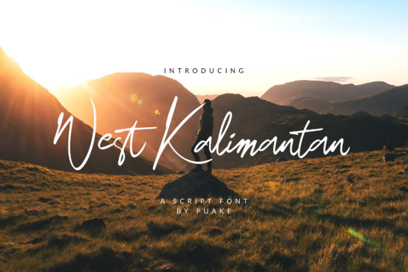 West Kalimantan Font Poster 1