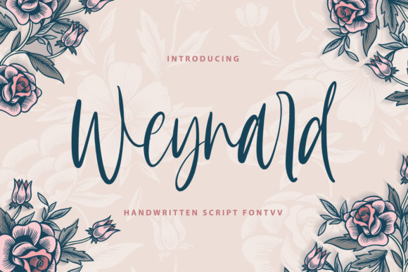 Weynard Font Poster 1