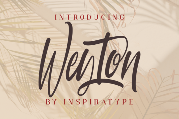 Weyton Font Poster 1