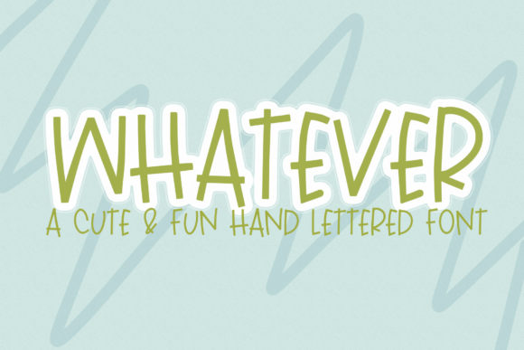 Whatever Font