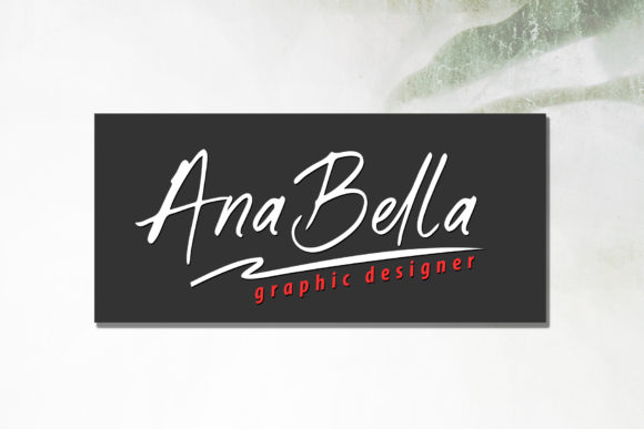White Gray Font Poster 5