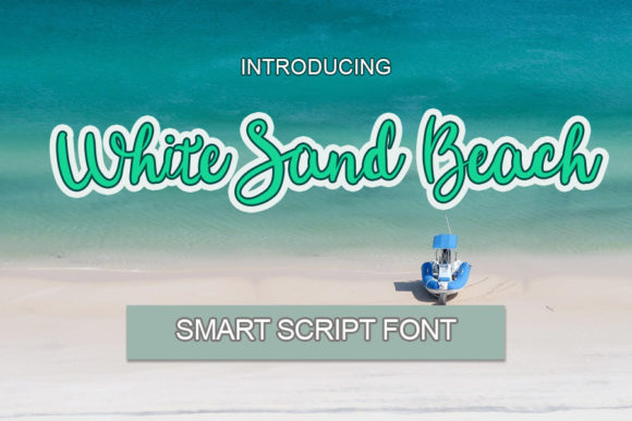 White Sand Beach Font