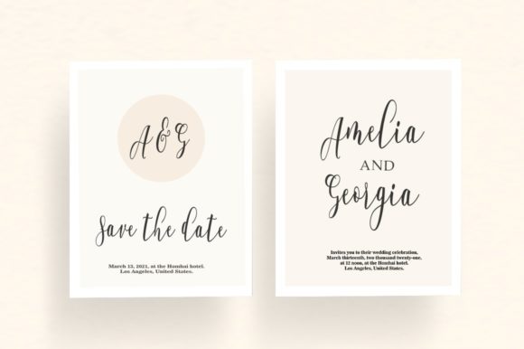 Whitelya Font Poster 2