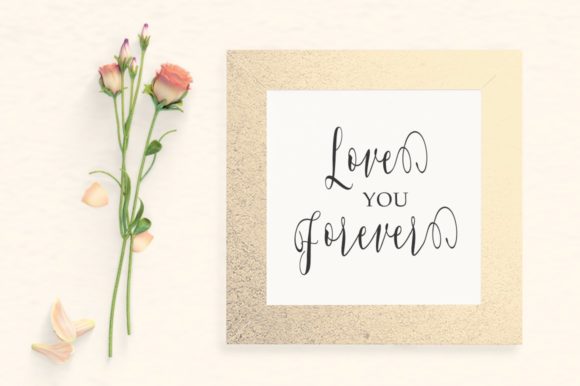 Whitelya Font Poster 6