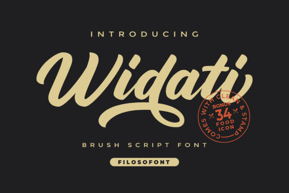 Widati Font Poster 1