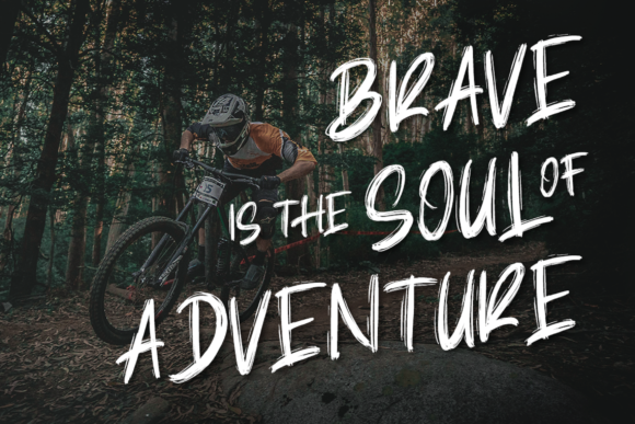 Wild & Brave Font Poster 9