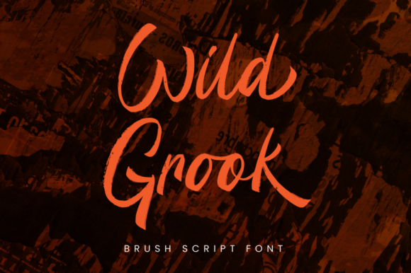 Wild Grook Font Poster 1