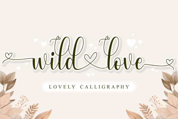 Wild Love Font Poster 1
