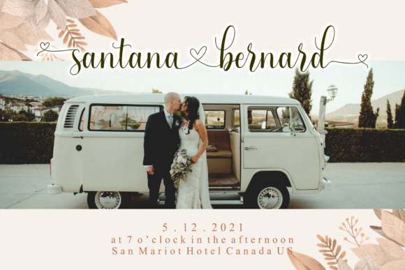 Wild Love Font Poster 4