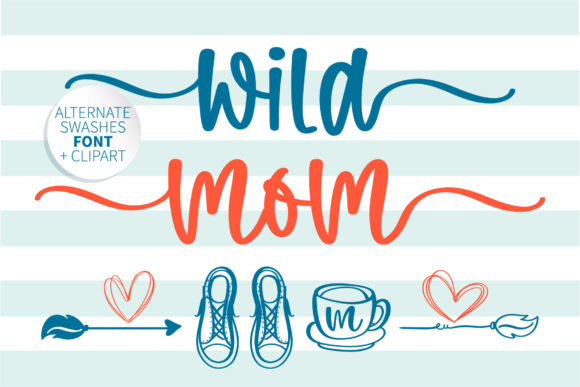 Wild Mom Font Poster 1
