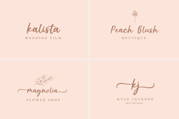 Wildflower Font Poster 3