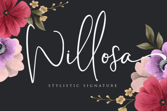 Willosa Font Poster 1