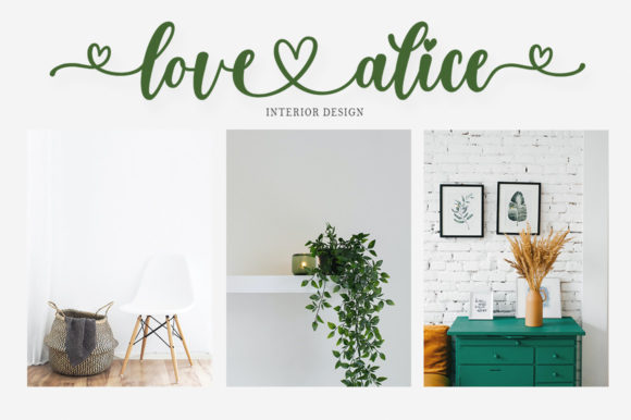 Willow Alice Font Poster 3