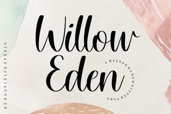 Willow Eden Font Poster 1
