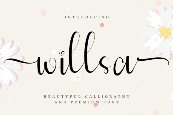 Willsa Font Poster 1