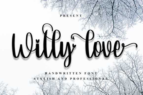 Willy Love Font