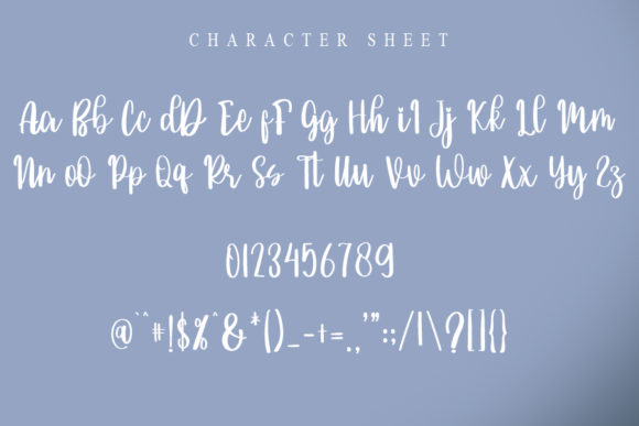 Willy Love Font Poster 4
