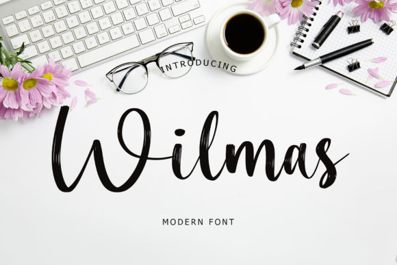 Wilmas Font Poster 1