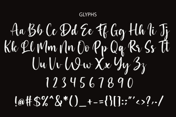 Wilmas Font Poster 7