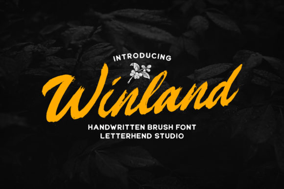 Winland Font Poster 1