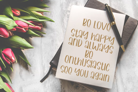 Winny De Handmade Font Poster 3