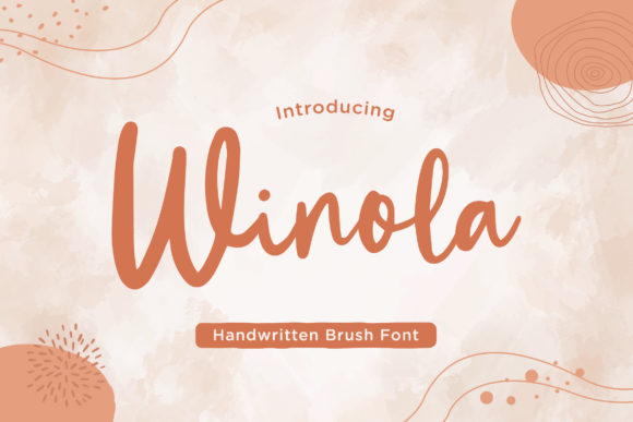 Winola Font Poster 1