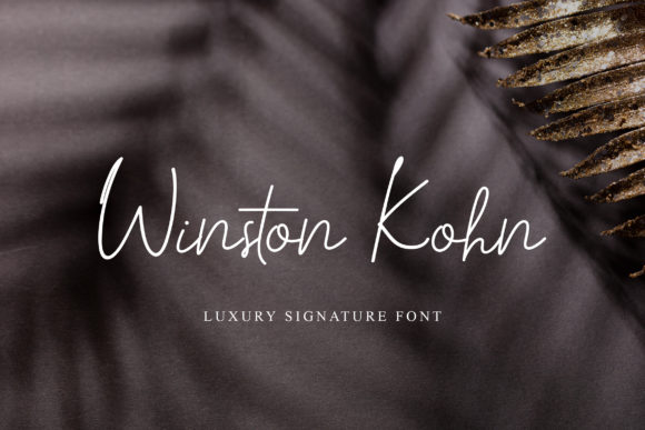 Winston Kohn Font