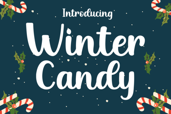 Winter Candy Font