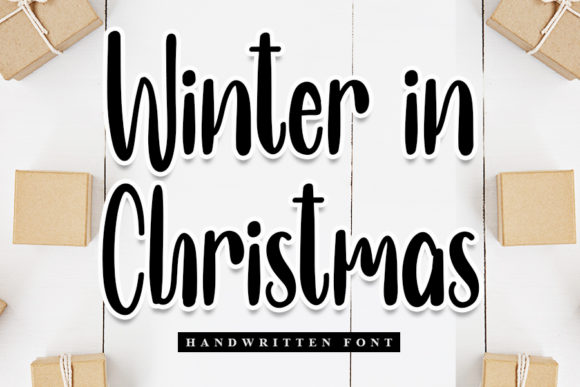 Winter in Christmas Font
