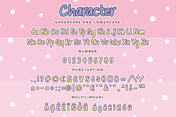 Winter Night Font Poster 6
