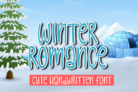 Winter Romance Font Poster 1