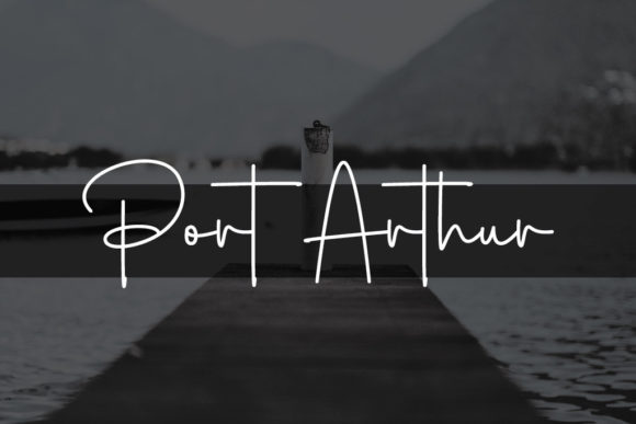 Winter Sonata Font Poster 2