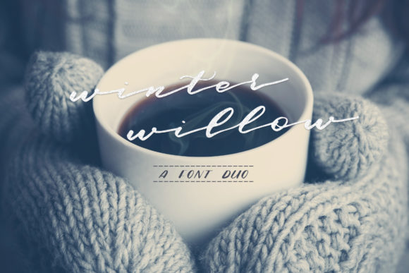 Winter Willow Font Poster 1