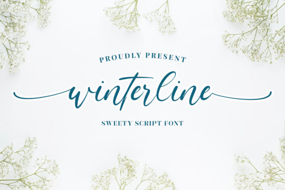 Winterline Font Poster 1