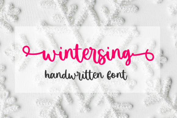 Wintersing Font Poster 1